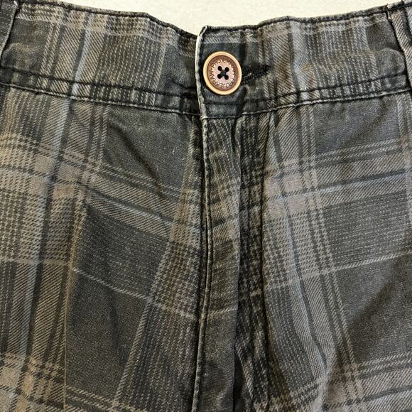 Vtg Projek Raw Cargo Shorts Mens 34 Plaid Y2K Casual Gorpcore Normcore Lot 5942 - Picture 4 of 11